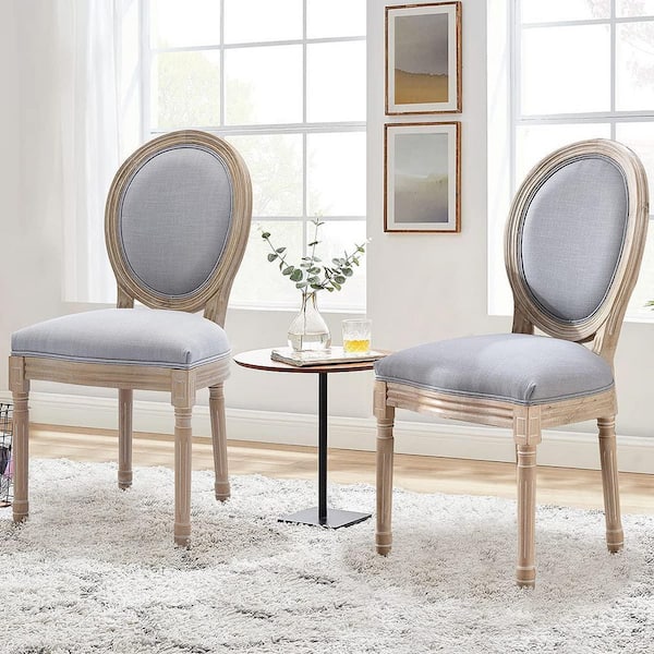 French Oval Back Dining Chairs