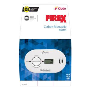 Code One Battery Operated Carbon Monoxide Detector with Digital Display