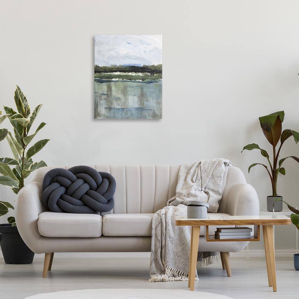 Northwest Lakeside View by Lanie Loreth Unframed Nature Graphic Art Print 30 in. x 24 in. price history on PriceWatchPro