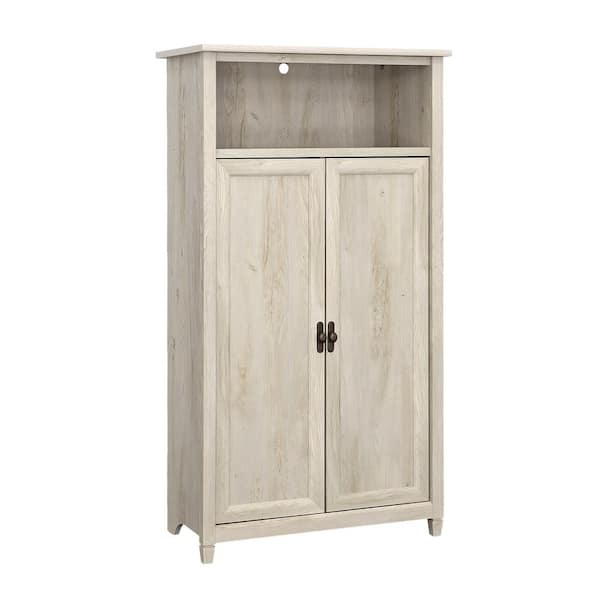 Sauder Harbor View Storage Cabinet in Salt Oak - Sauder 423660