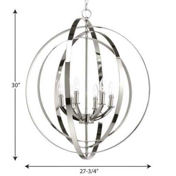 Equinox Collection Six-Light Pendant