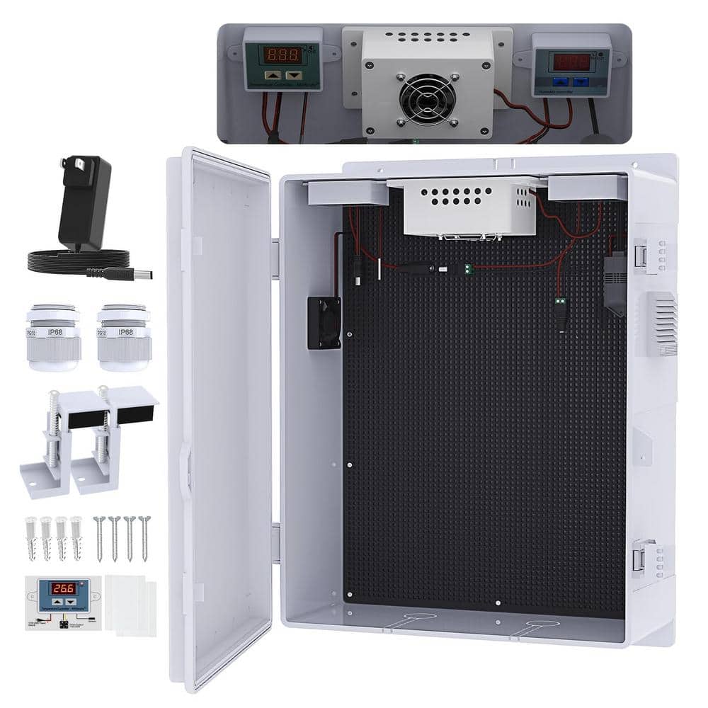 12.5 in. x 6.2 in. x 18.1 Outdoor Electrical Junction Box Enclosure w/ F