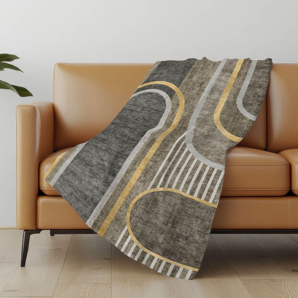Premium Machine Washable ASB532 Taupe 50 in. x 70 in. Sherpa Throw Blanket price history on PriceWatchPro
