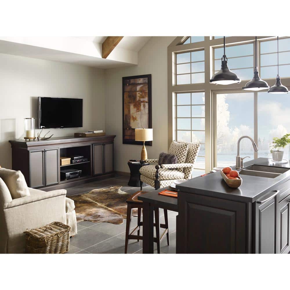 Oil Rubbed Bronze Industrial Pendant with Prismatic Glass Shade
