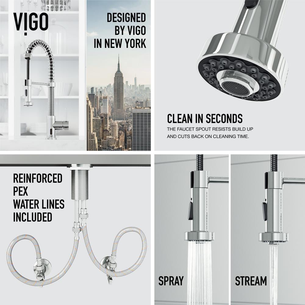 Chrome Touchless Pull-Down Kitchen Faucet with Spray