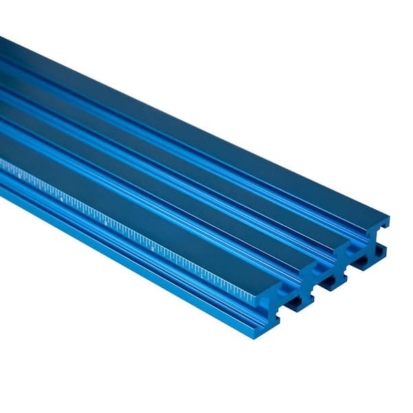 Multi T-Track Fence with Laser Measure Right to Left, 3 in. High x 24 in. Long Multi Track