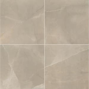 Madison Creme 24 in. x 24 in. Polished Porcelain Floor and Wall Tile (16 sq. ft./Case)
