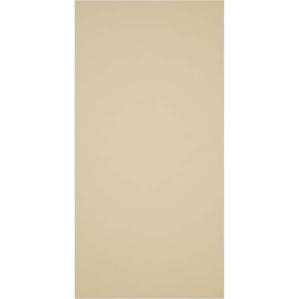 Ekena Millwork 4 in. W x 8 in. H x 1 in. P Standard Foster Plinth Block with Square Edge (2-Pack)