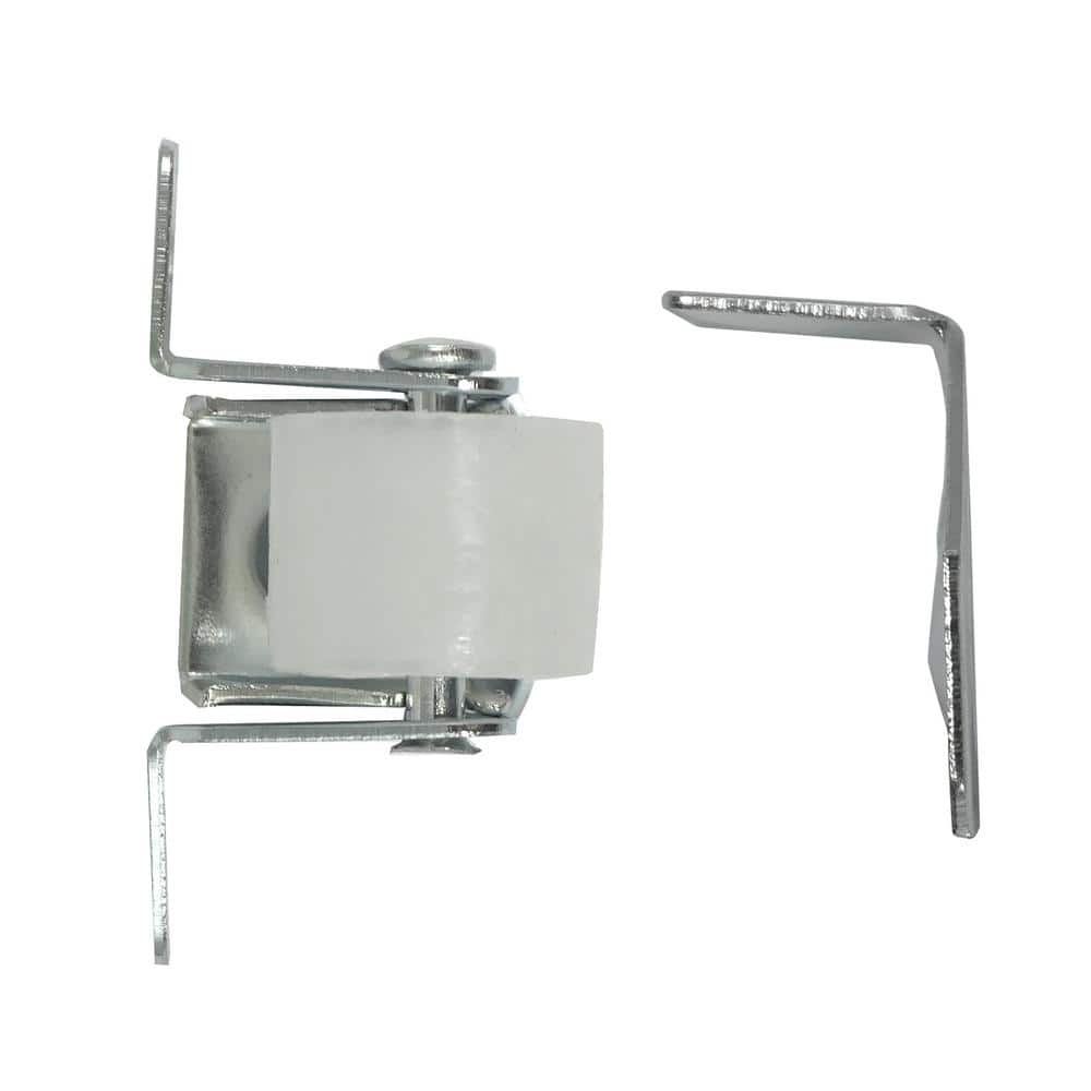 Silver Steel Roller Cabinet Catch Latch
