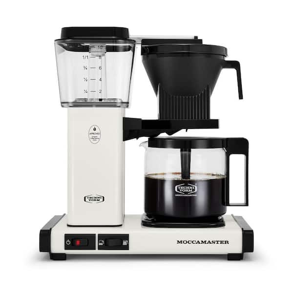 MOCCAMASTER KBGV 10 Cup Off-White Drip Coffee Maker