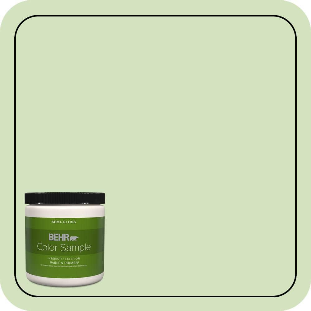 BEHR PREMIUM PLUS 8 oz. #P380-3 Irish Folklore Semi-Gloss Interior ...