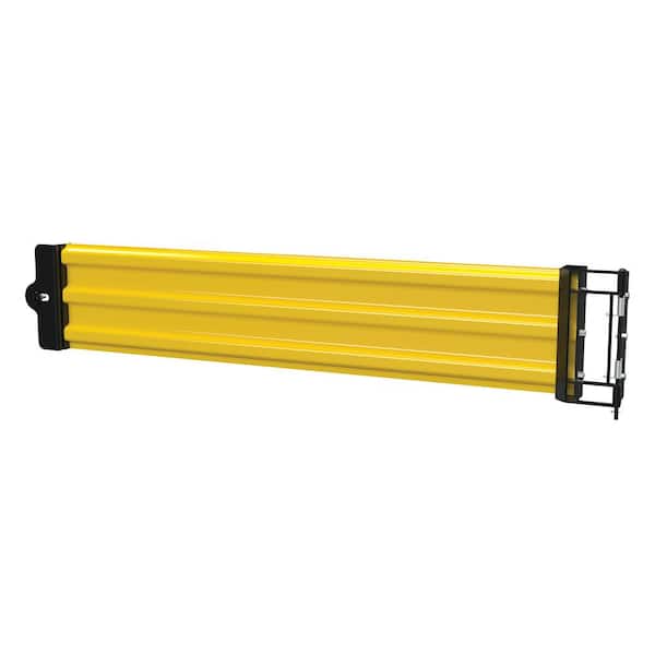 Vestil Yellow 3 Rib Gate BL Hinged Guard Rail