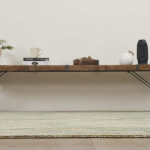 Rosemont 7 ft. x 9  ft. Grey Western Area Rug