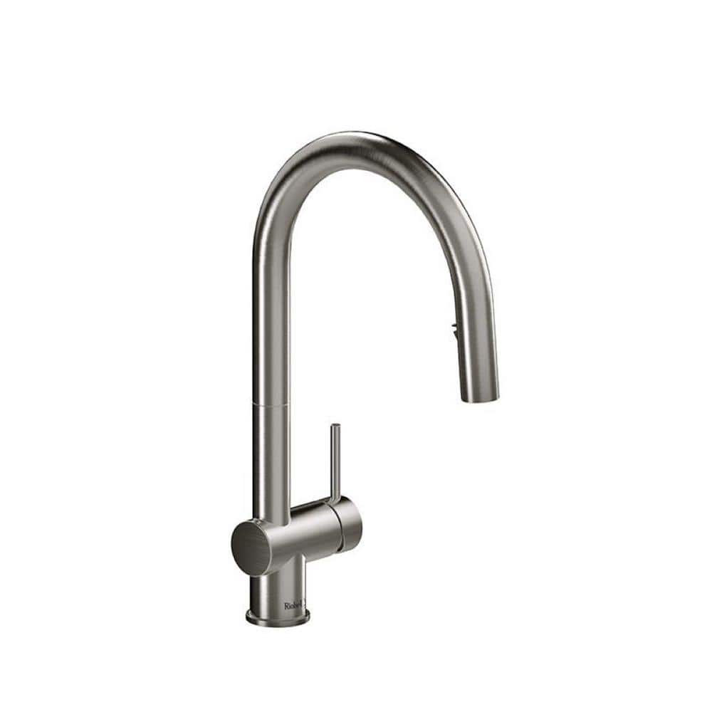 Stainless Steel Pull-Down Single Handle Kitchen Faucet