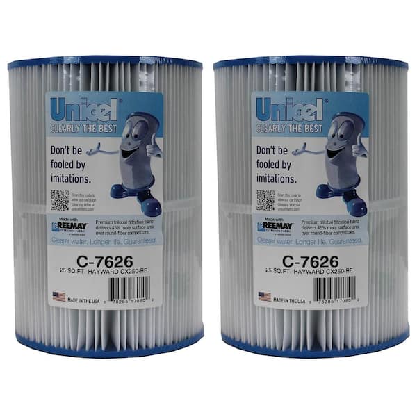 7 in. Dia 25 sq. ft. Spa Replacement Pool Filter Cartridge (2-Pack)