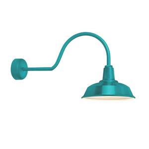 teal wall sconces