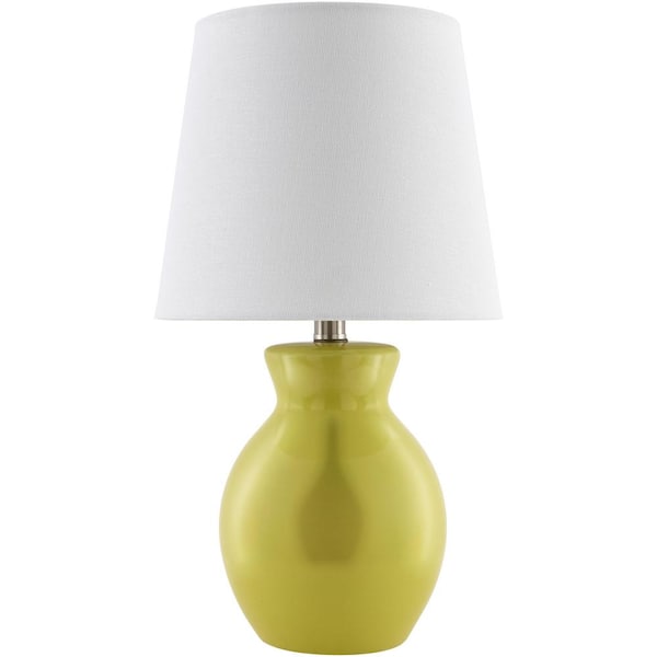 Stella Diminuta STD-034 15"H x 8"W x 8"D Accent Table Lamp ,White