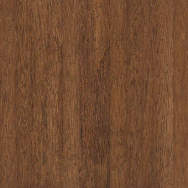 Shaw Take Home Sample - Subtle Scraped Ranch House Cottage Hickory Engineered Hardwood Flooring - 5 in. x 7 in.