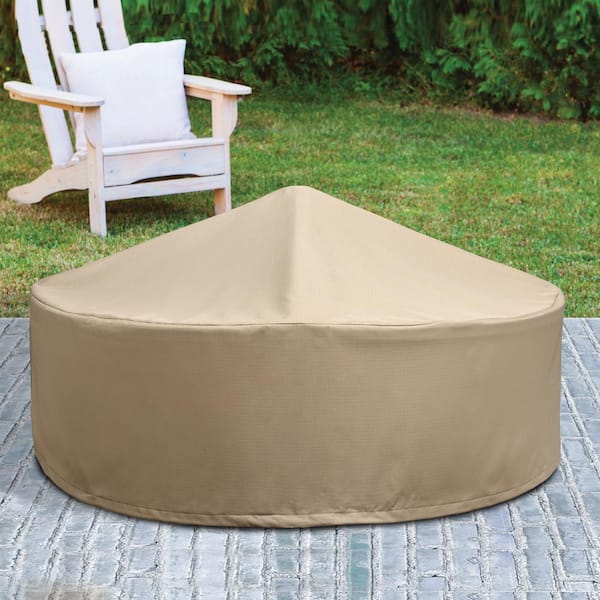 Patio Armor Ripstop Round Fire Pit Cover