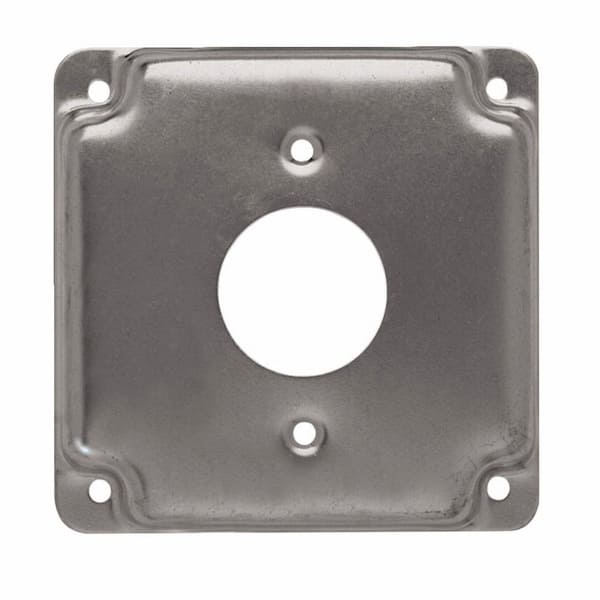 RACO 1.406 in. Dia. Receptacle Exposed Work Cover (10-Pack)