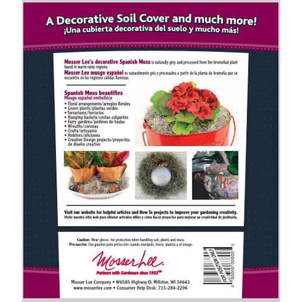 Mosser Lee 325 sq. in. Sheet Moss Soil Cover ML0460 8 - The Home Depot