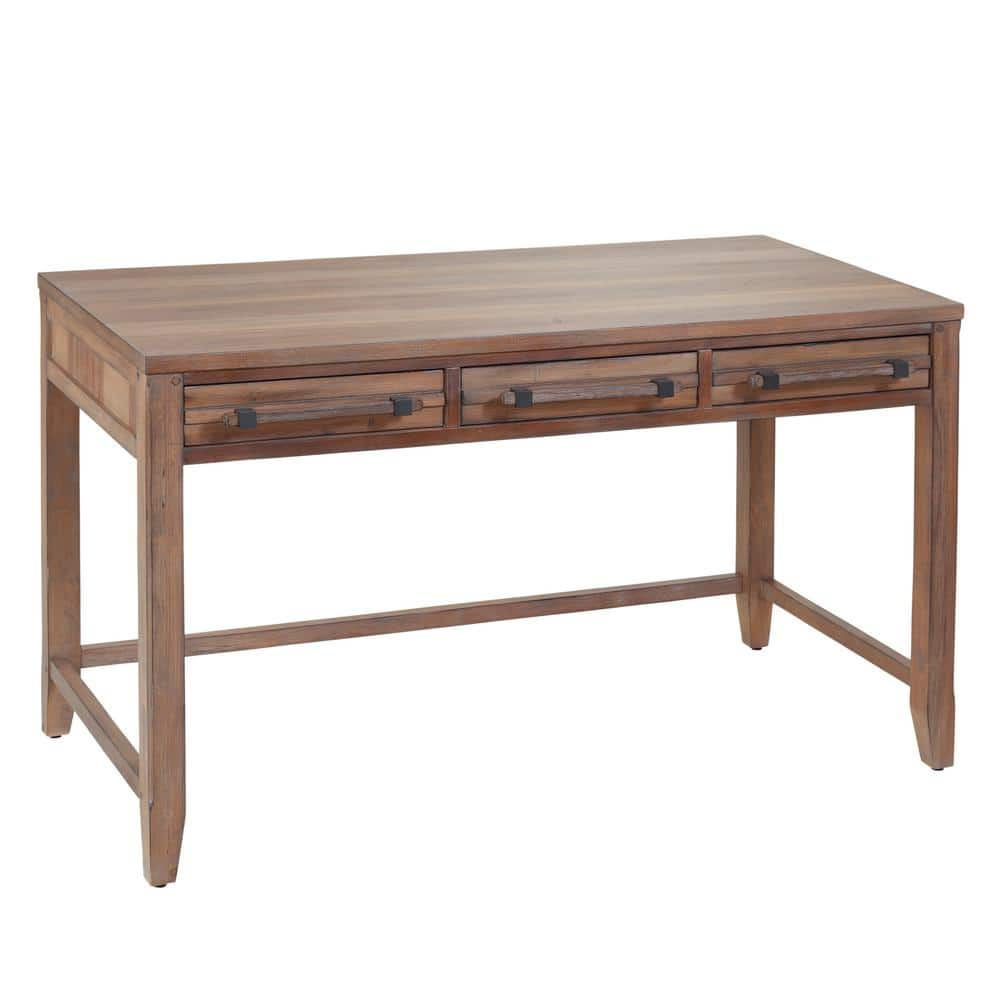 Shop Tabitha Solid Wood Desk with 1 Drawer and turned legs Natural, Desks