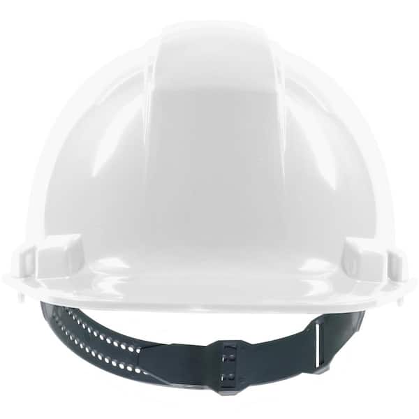 PIP White Type 1 Class E Hard Hat with 4-Point Pinlock Suspension