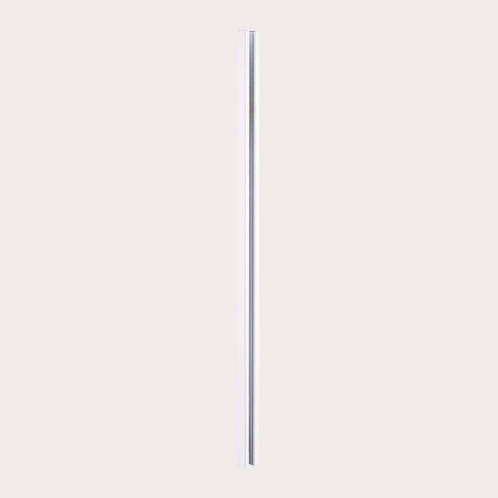 Portia 2 in. x 2 in. x 3.44 ft. White Aluminum 1-Way Metal Fence Post price history on PriceWatchPro