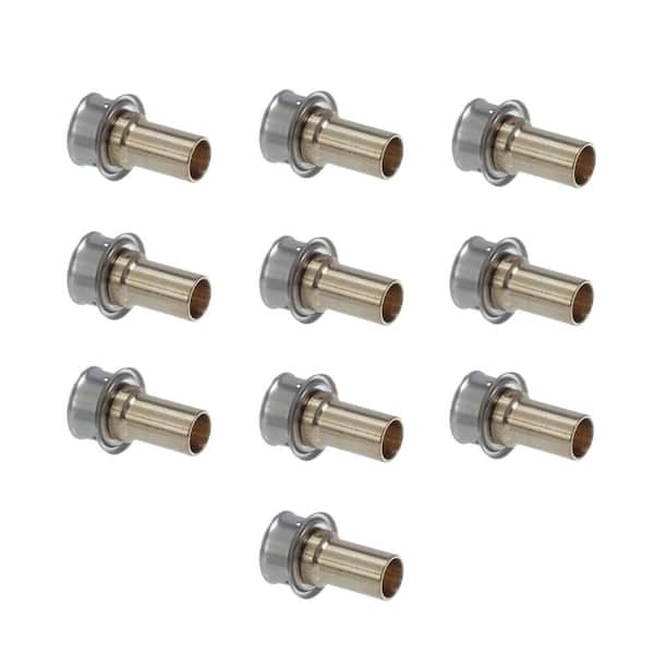 Viega PureFlow 3/4 in. Press x 1/2 in. FTG Zero Lead Bronze Adapter (10-pack)
