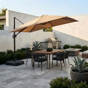 costco patio umbrella portofino PURPLE LEAF Cantilever 9' X 12' Heavy Duty Umbrella Grey This canopy will not fit any other umbrella This 12-foot cantilever umbrella from