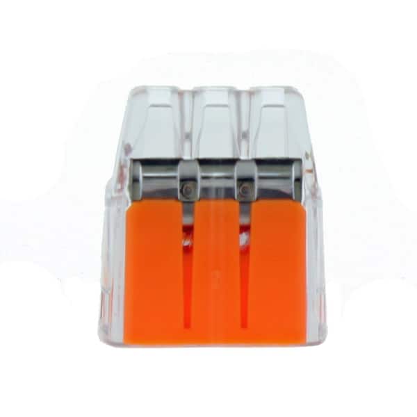 IDEAL 33 Orange In-Sure 3-Port Connectors (100-Pack) 30-1033P - The Home  Depot