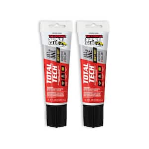 Total Tech 4.2 fl. oz. Tube Clear All-In-One Adhesive and Sealant (2-Pack)