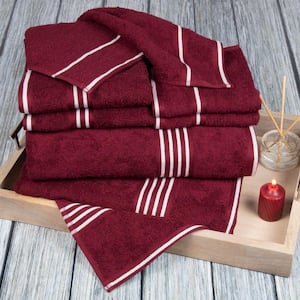 American Soft Linen Bath Towel Set 100% Turkish Cotton 3 Piece Towels for  Bathroom- Bright White Edis3PcBeyE51 - The Home Depot