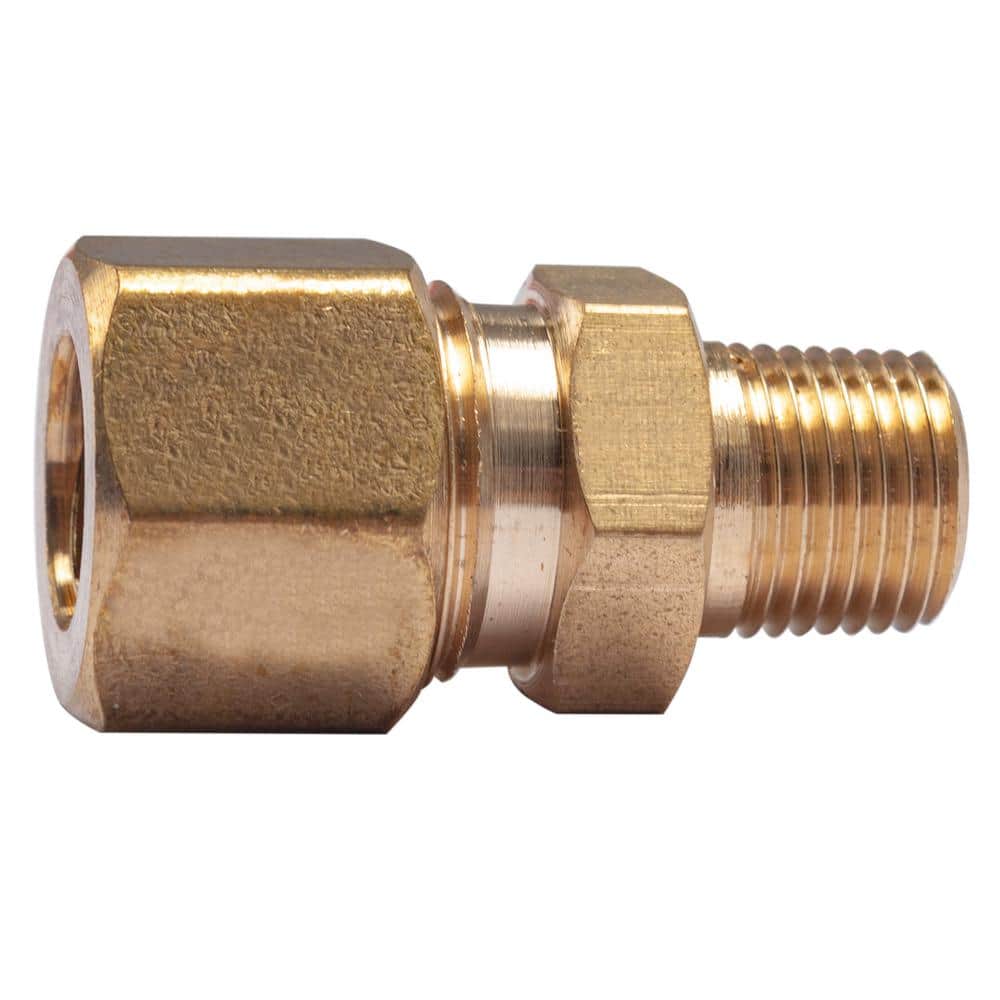 15mm COMP to 1/2" INCH BSP FEMALE BRASS FITTING ADAPTER PIPE CONVERTER 