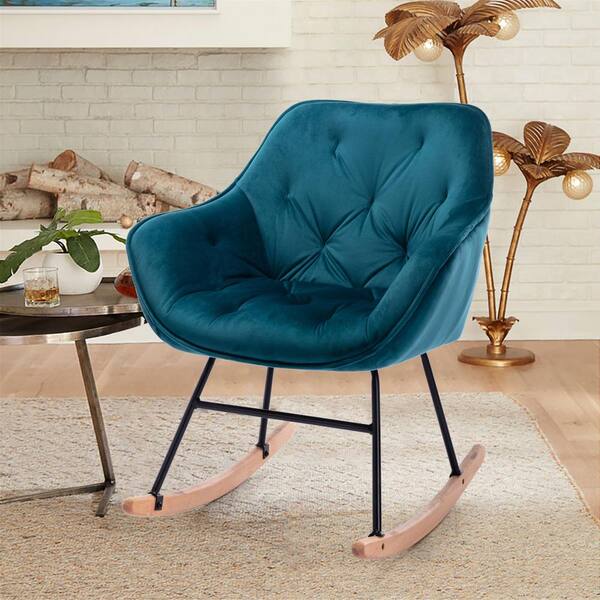 upholstered rocking chair for living room