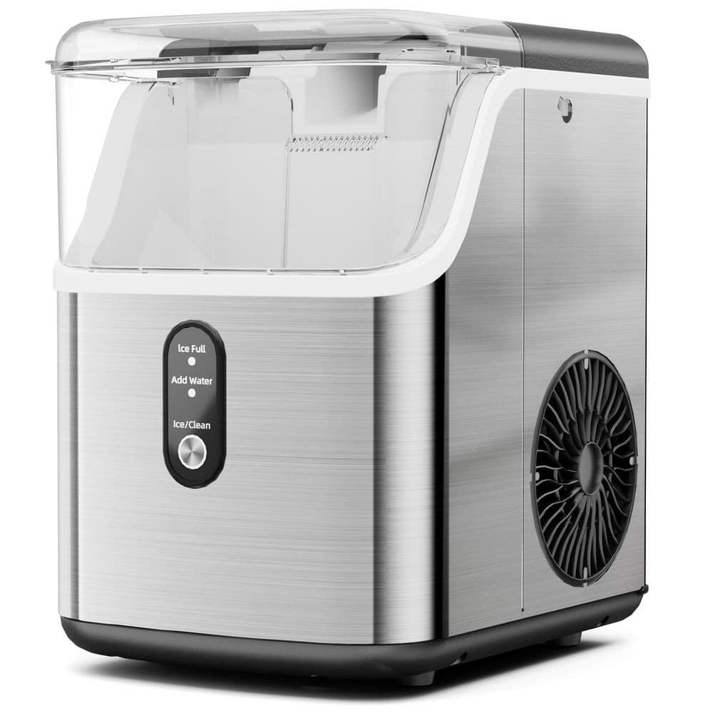Countertop Chewable Nugget Ice Maker with 33lbs Daily Output, Quiet Operation & Portable Design for Home/Office Use price history on PriceWatchPro