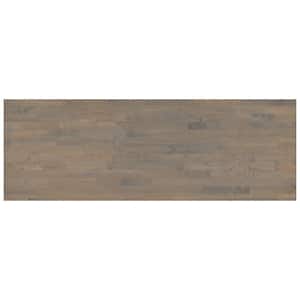 6 ft. L x 25 in. D x 1.5 in. T Unfinished Hevea Butcher Block Countertop in Pre Stain Chalk with Eased Edge