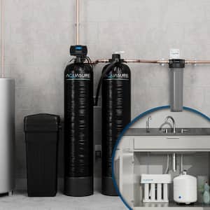 Signature Elite Whole House Water Treatment System with 32,000 Grain Water Softener