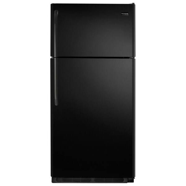 Frigidaire 18 cu. ft. Top Freezer Refrigerator in Black
