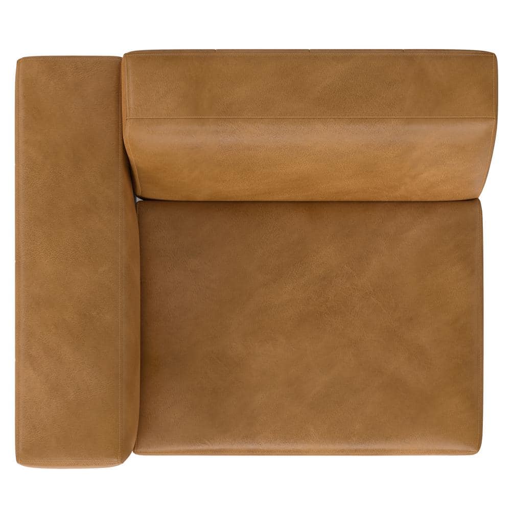 Rex Sienna Genuine Leather Left Arm Sofa Module