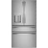 GE Profile 27.9 cu. ft. Smart 4-Door French Door Refrigerator with Door-in-Door in Fingerprint Resistant Stainless Steel PVD28BYNFS