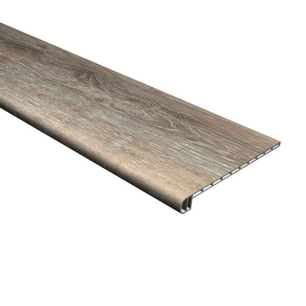 CALI Vinyl Pro with Mute Step Dockwood Oak 1 in. T x 11-1/2 in. W x 48-3/8 in. L Vinyl Stair Tread