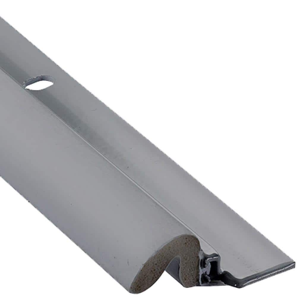SIMPLY CONSERVE Gray Premium Foam 1-5/8 in. x 80 in. Gray Aluminum