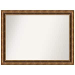 Manhattan Bronze 43.5 in. W x 32.5 in. H Rectangle Non-Beveled Wood Framed Wall Mirror in Bronze