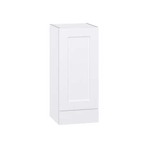 Wallace Painted Warm White Shaker Assembled Wall Kitchen Cabinet with a Drawer (15 in. W x 35 in. H x 14 in. D)