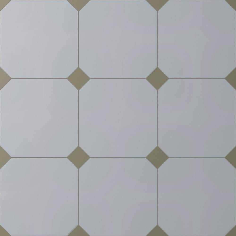 Vaudeville Octagon Humo with Taco Oliva 8 in. x 8 in. Porcelain Floor and Wall Tile (11.25 sq. ft. /Case) price history on PriceWatchPro