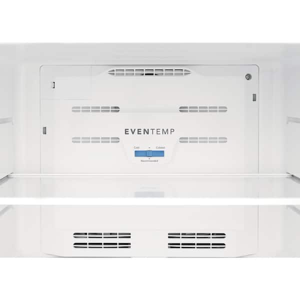  Frigidaire FFHT1835VS - Refrigerador congelador superior  independiente de 30 pulgadas con capacidad total de 18.3 pies cúbicos, 2  estantes de vidrio, capacidad de congelador de 4.9 pies cúbicos, :  Electrodomésticos