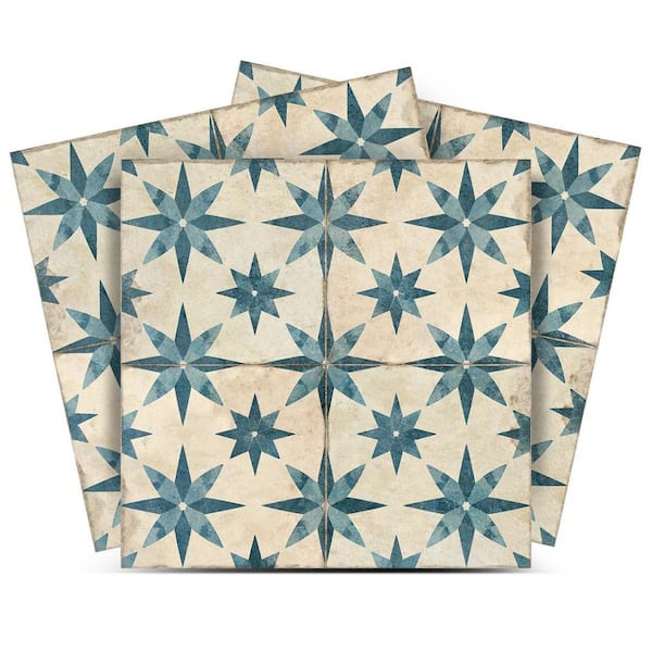 Dark Green R205 5 in. x 5 in. Vinyl Peel and Stick Tile (24-Tiles, 4.17 sq. ft. /Pack)