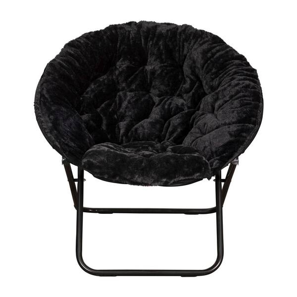 Carnegy Avenue Black/Black Fabric Accent Chair CGA-FV-512829-BL-HD