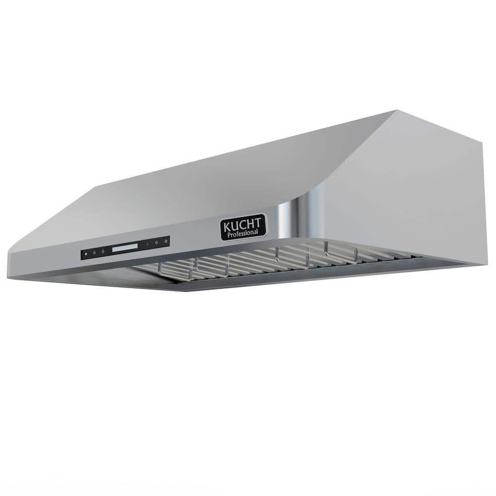 Kucht 36" Stainless Steel Under Cabinet Range Hood with LED Lights